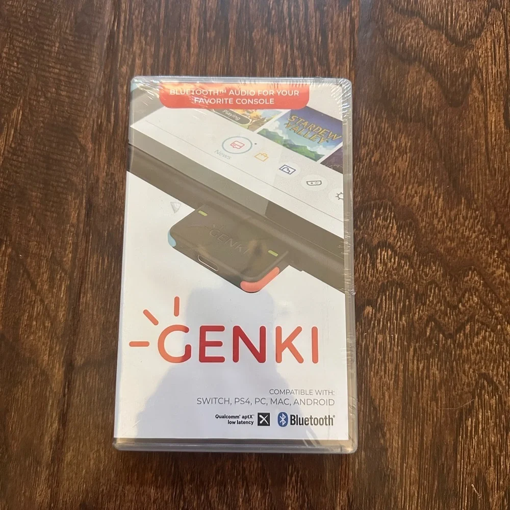 NEW‎ SEALED GENKI Bluetooth Audio Adapter for Nintendo Switch/PS4/PC/MAC/ANDROID